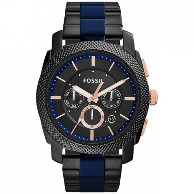 Наручные часы мужские FOSSIL FS5164 синие/черные 421531
