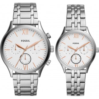 Комплект часов женский FOSSIL BQ2468SET серебристый