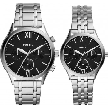 Комплект часов женский FOSSIL BQ2469SET серебристый