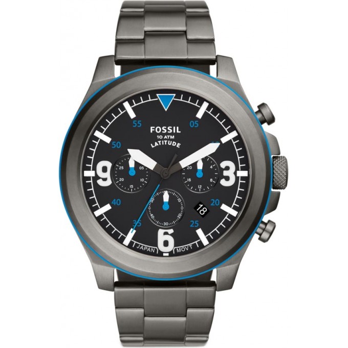 Наручные часы мужские FOSSIL серые FS5753